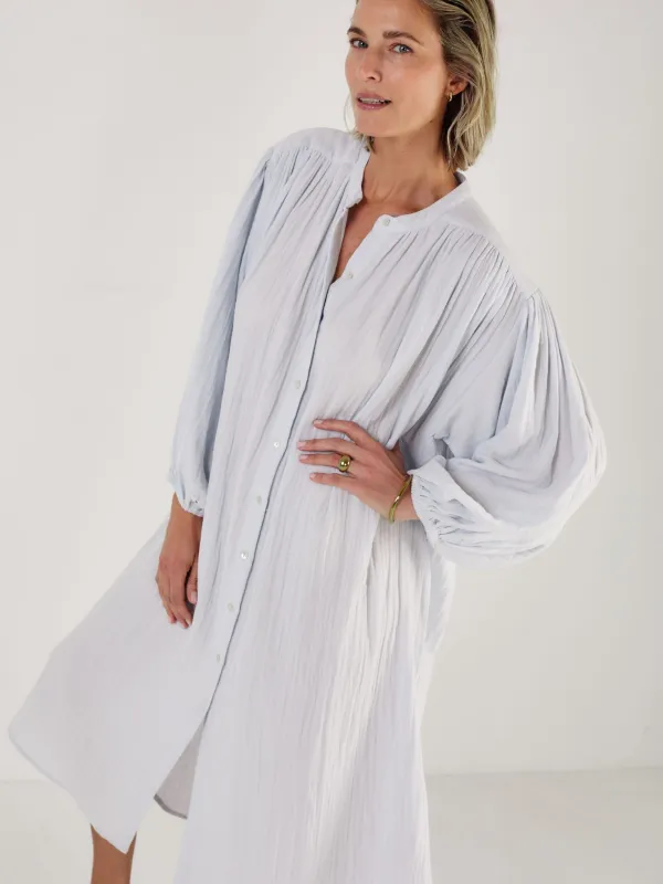 Como - CLOUD Cotton Gauze Dress made by Mondo Corsini