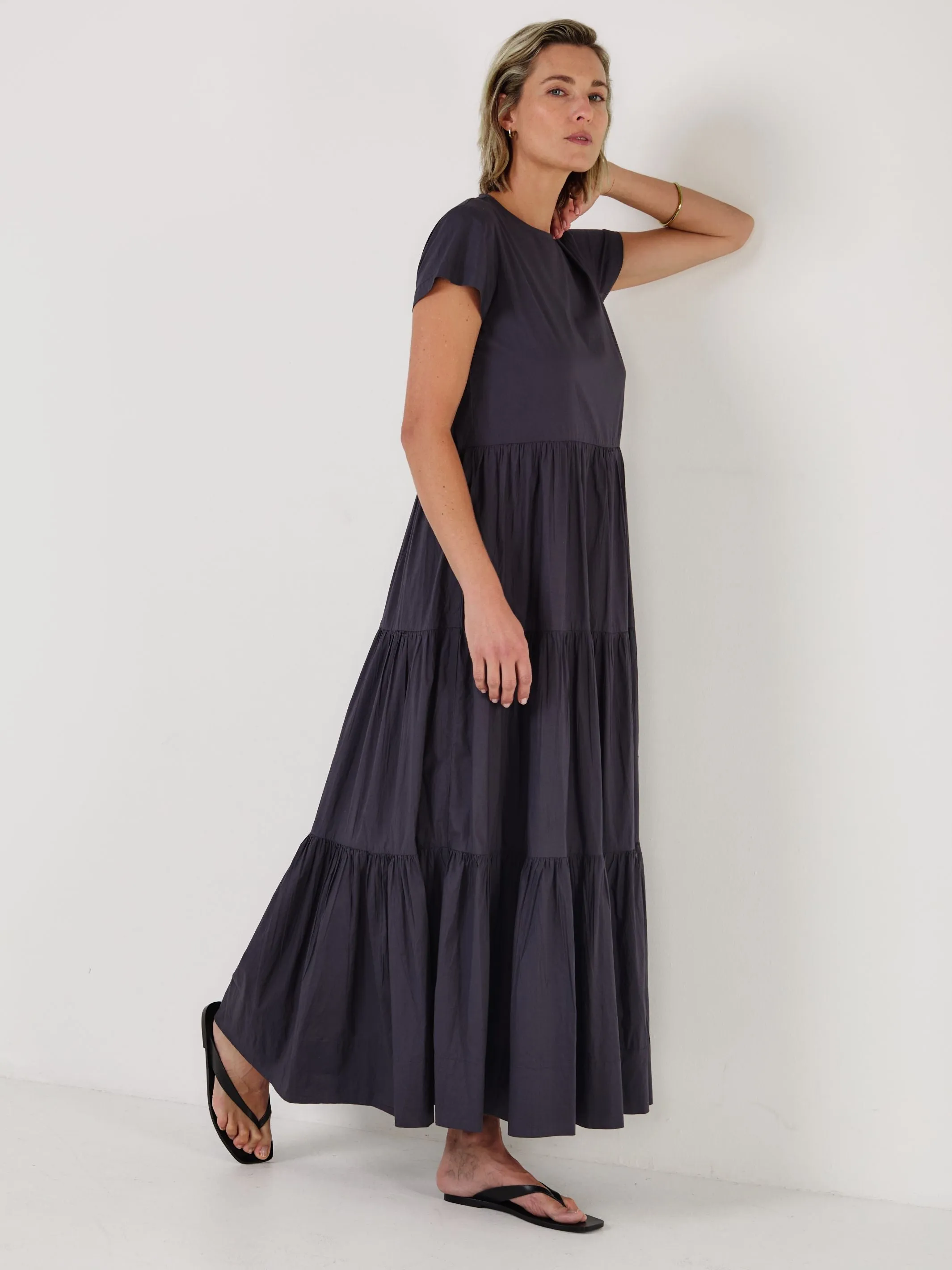 Sorrento - MIDNIGHT Cotton Dress sold by Mondo Corsini product image thumbnail 5