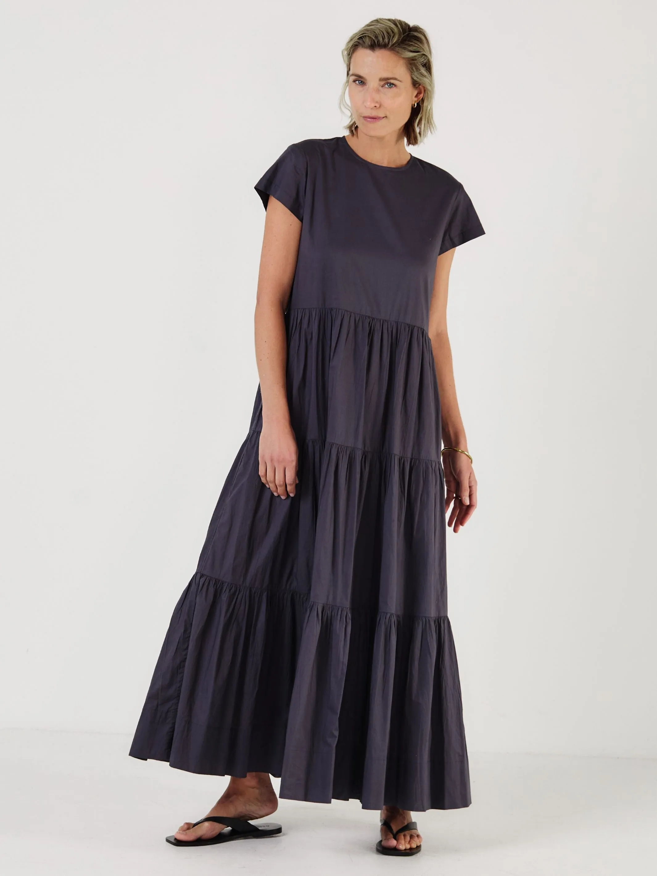Sorrento - MIDNIGHT Cotton Dress sold by Mondo Corsini product image thumbnail 2