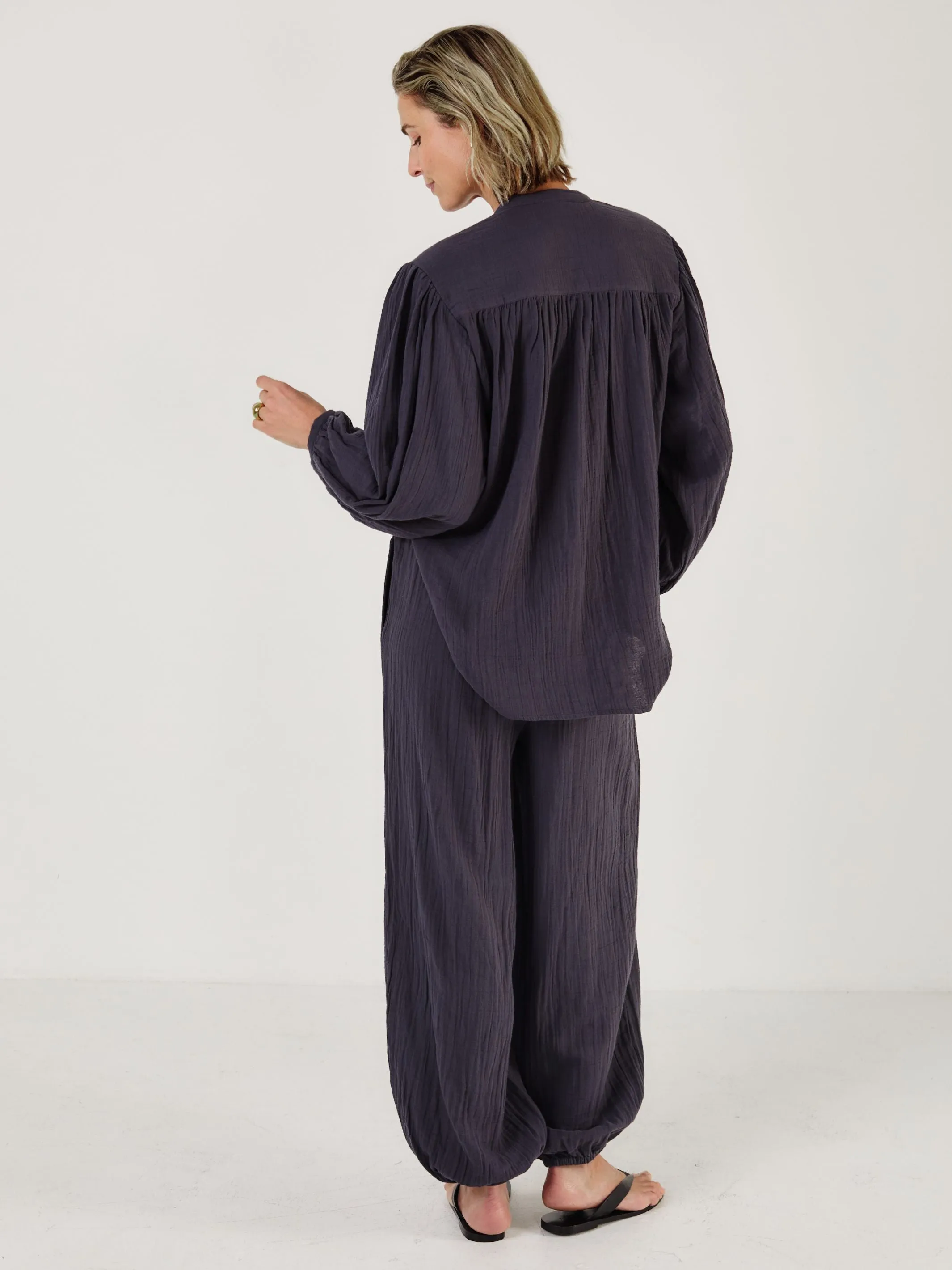 HAREM - Midnight Gauze Trouser sold by Mondo Corsini product image thumbnail 3