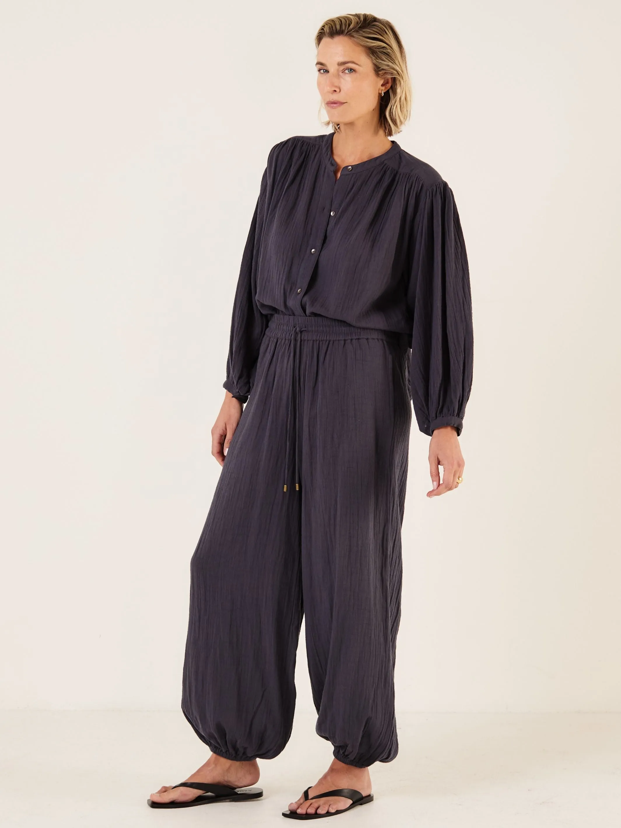 HAREM - Midnight Gauze Trouser sold by Mondo Corsini product image thumbnail 4