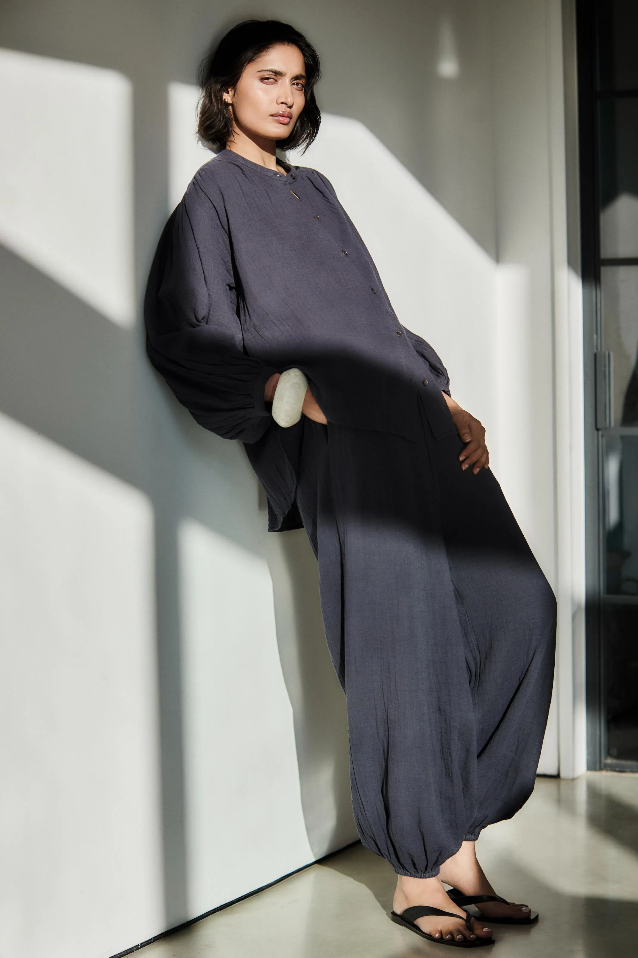 HAREM - Midnight Gauze Trouser sold by Mondo Corsini product image thumbnail 5