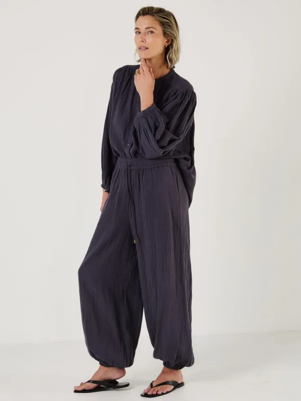 HAREM - Midnight Gauze Trouser made by Mondo Corsini
