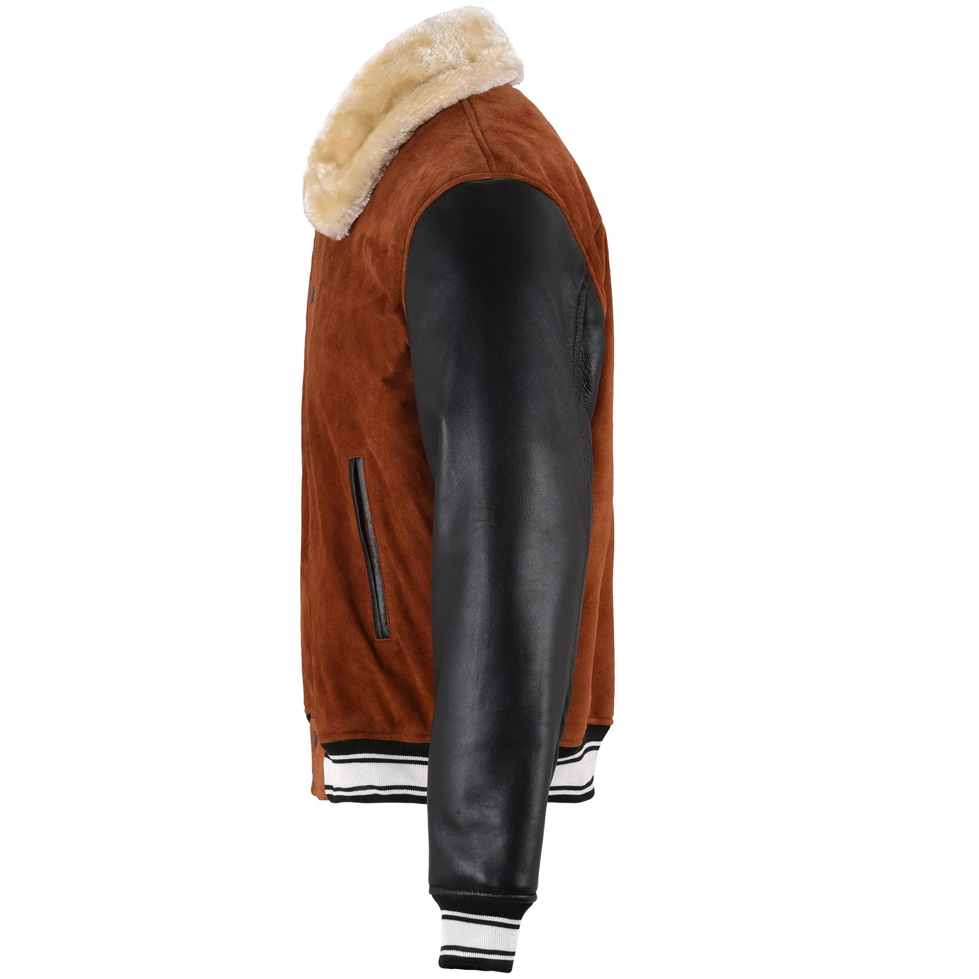 Knight Rider Classic Suede Jacket sold by Prime Leather Shop product image thumbnail 2