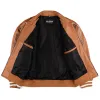 Loyola Varsity Bomber Leather Jacket sold by Prime Leather Shop
