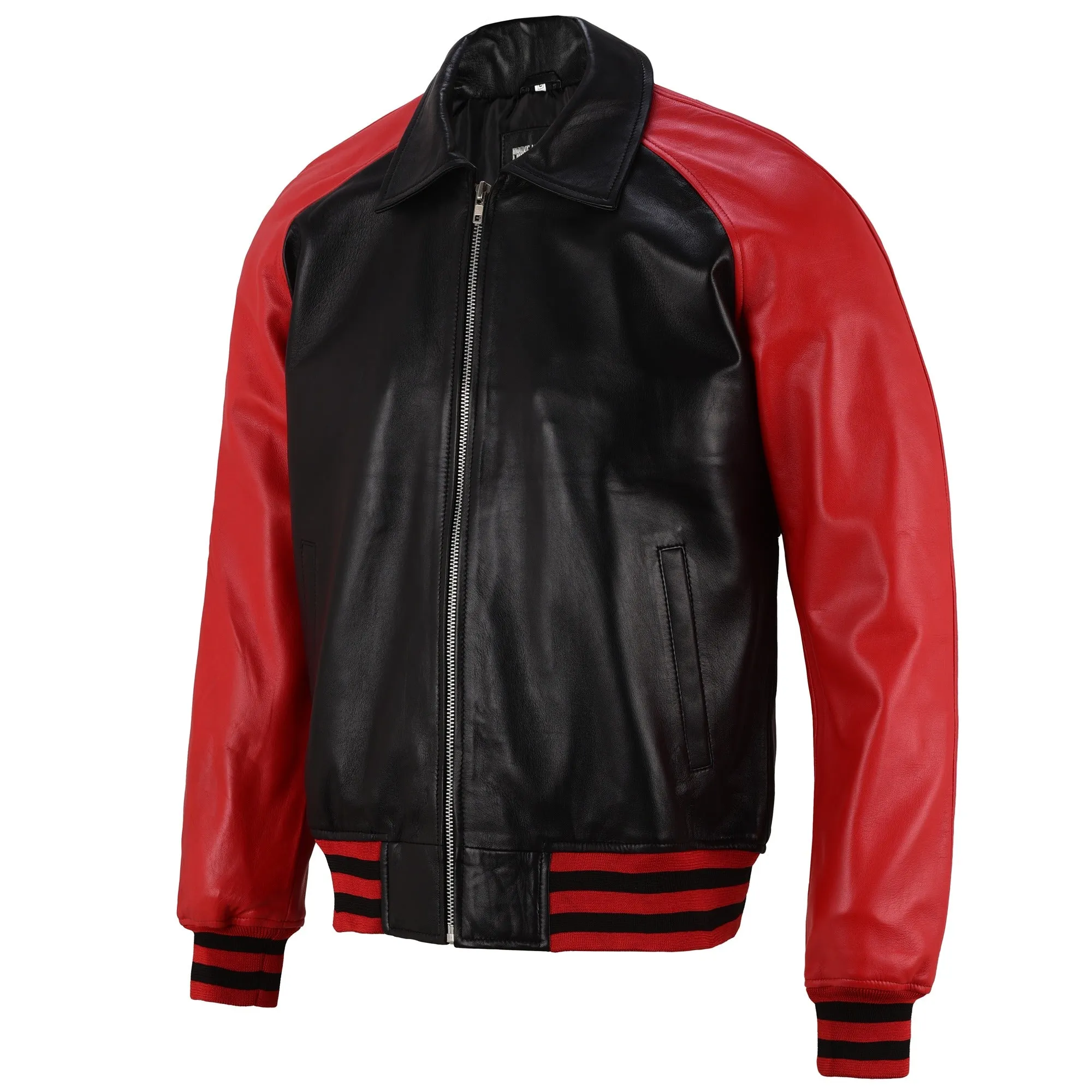 Maverick Leather Bomber Jacket sold by Prime Leather Shop