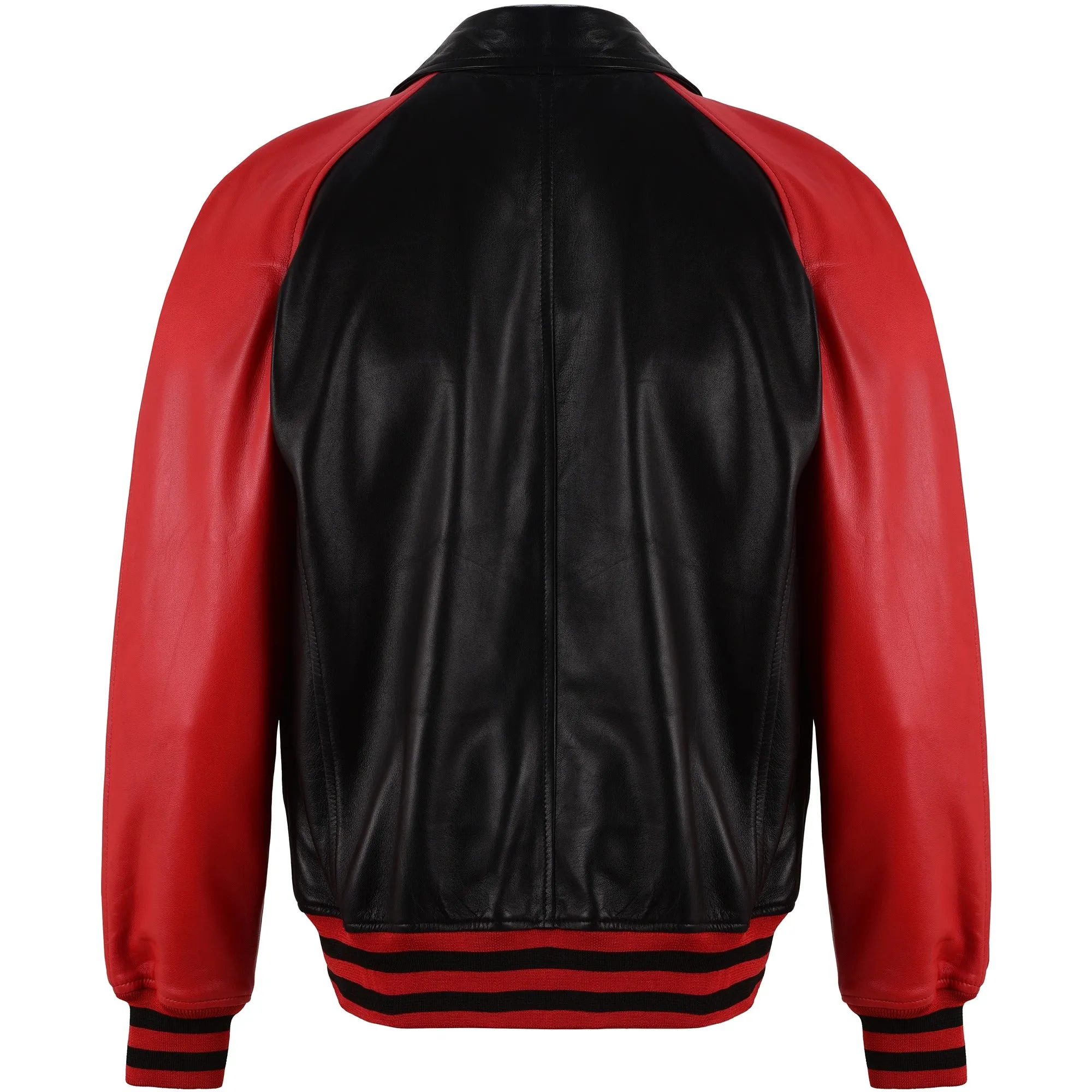 Maverick Leather Bomber Jacket sold by Prime Leather Shop product image thumbnail 4