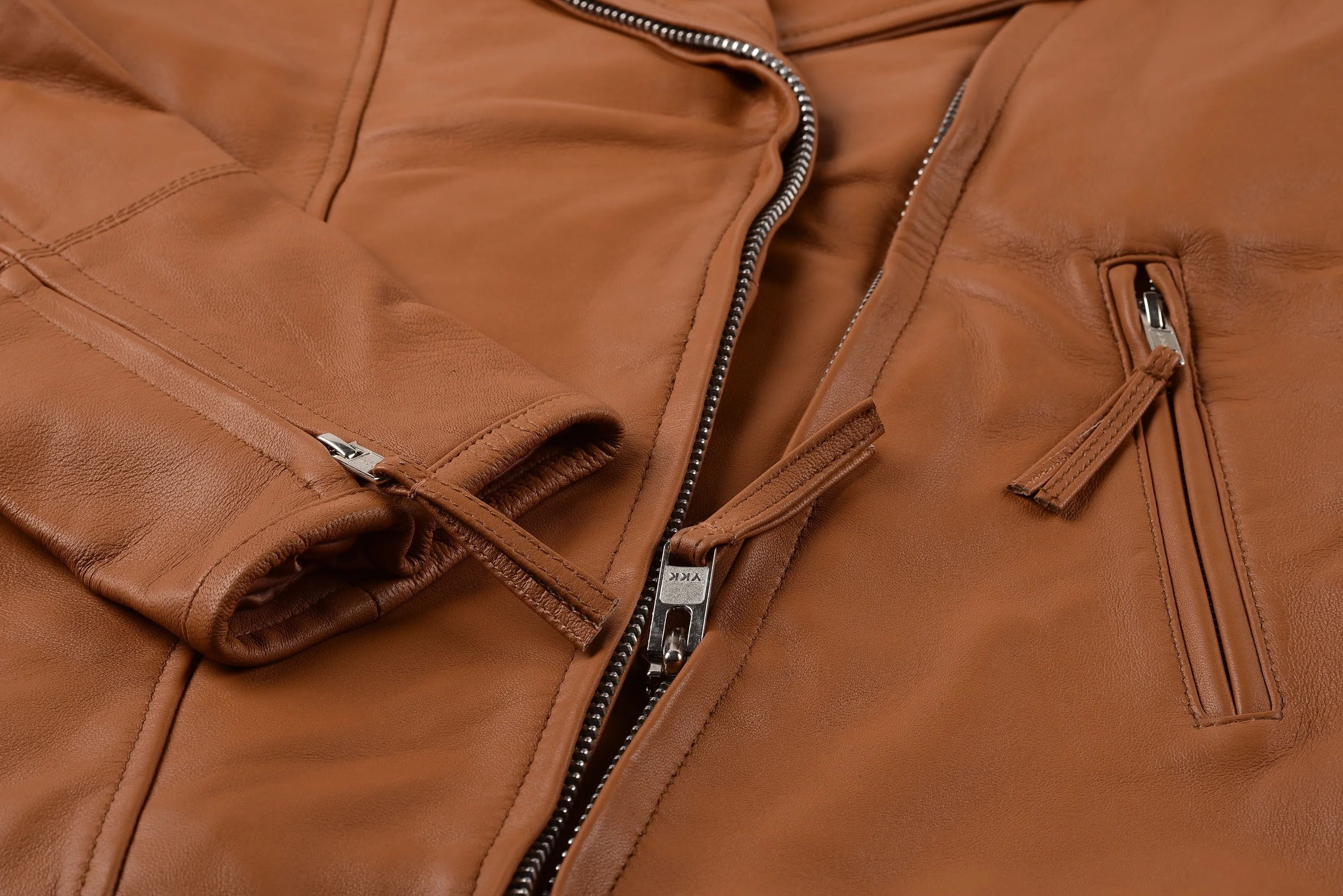 Kate Winslet Brown Leather Jacket sold by Prime Leather Shop product image thumbnail 5