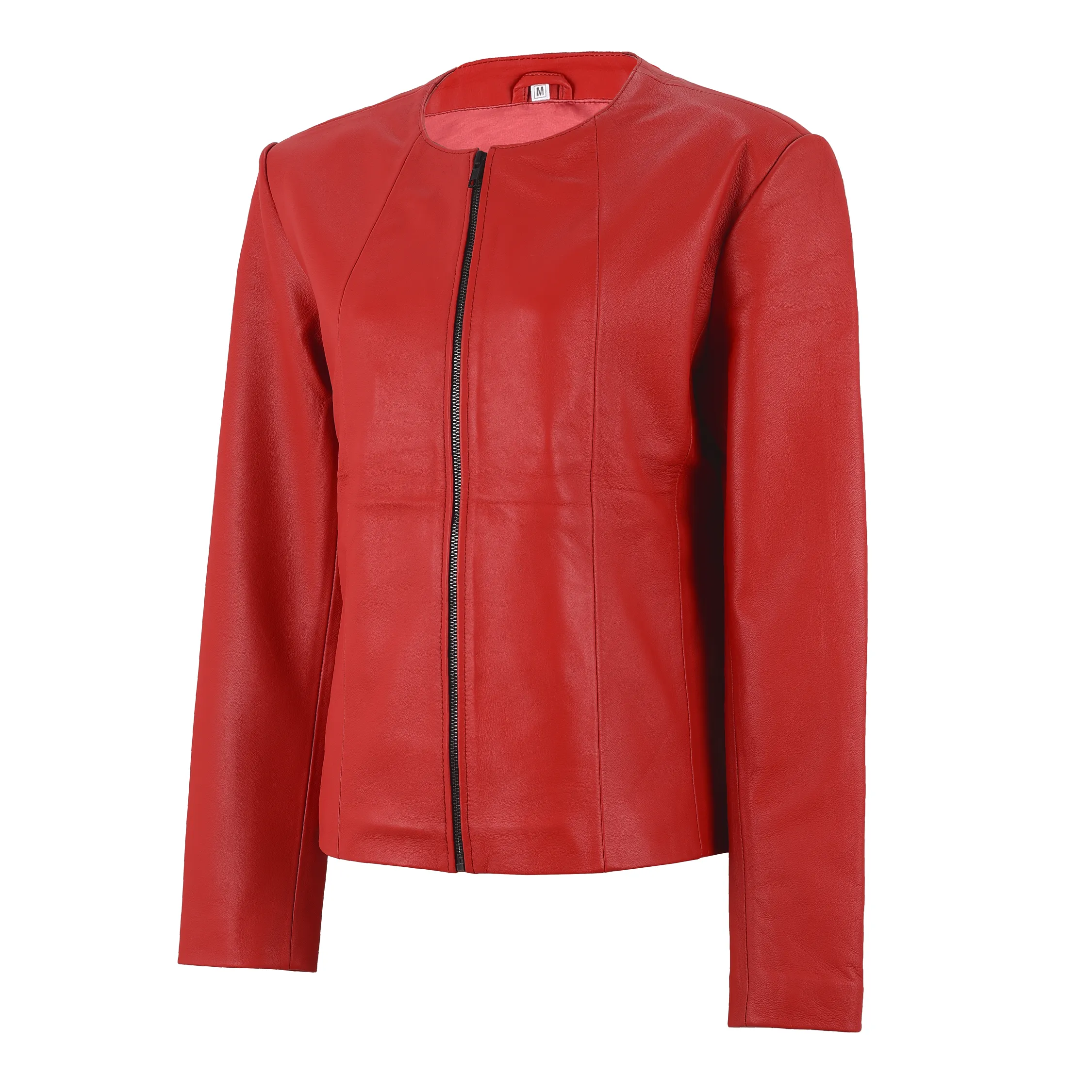 Serena W Classic Leather Jacket sold by Prime Leather Shop