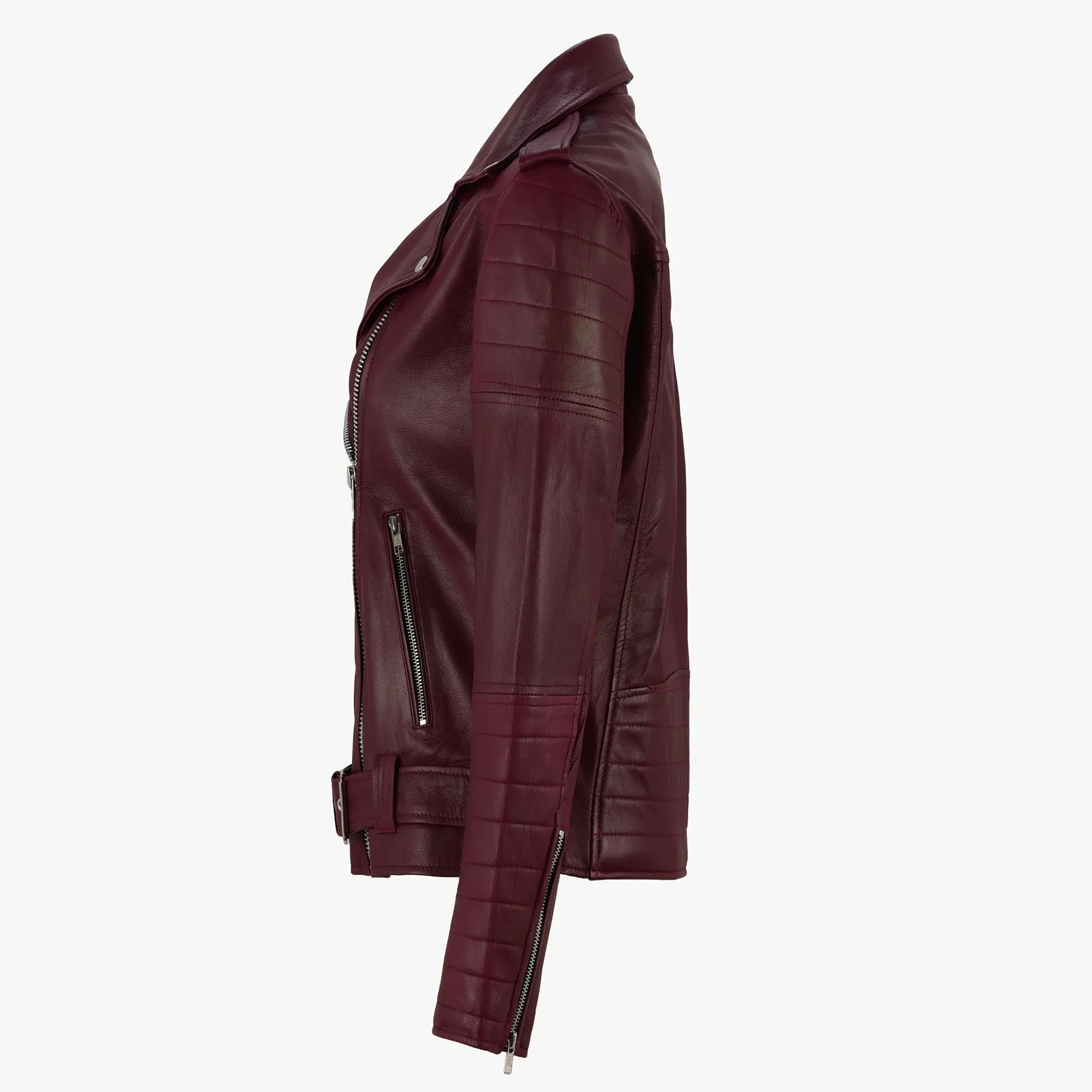 Katy Perry Biker Leather Jacket sold by Prime Leather Shop product image thumbnail 4