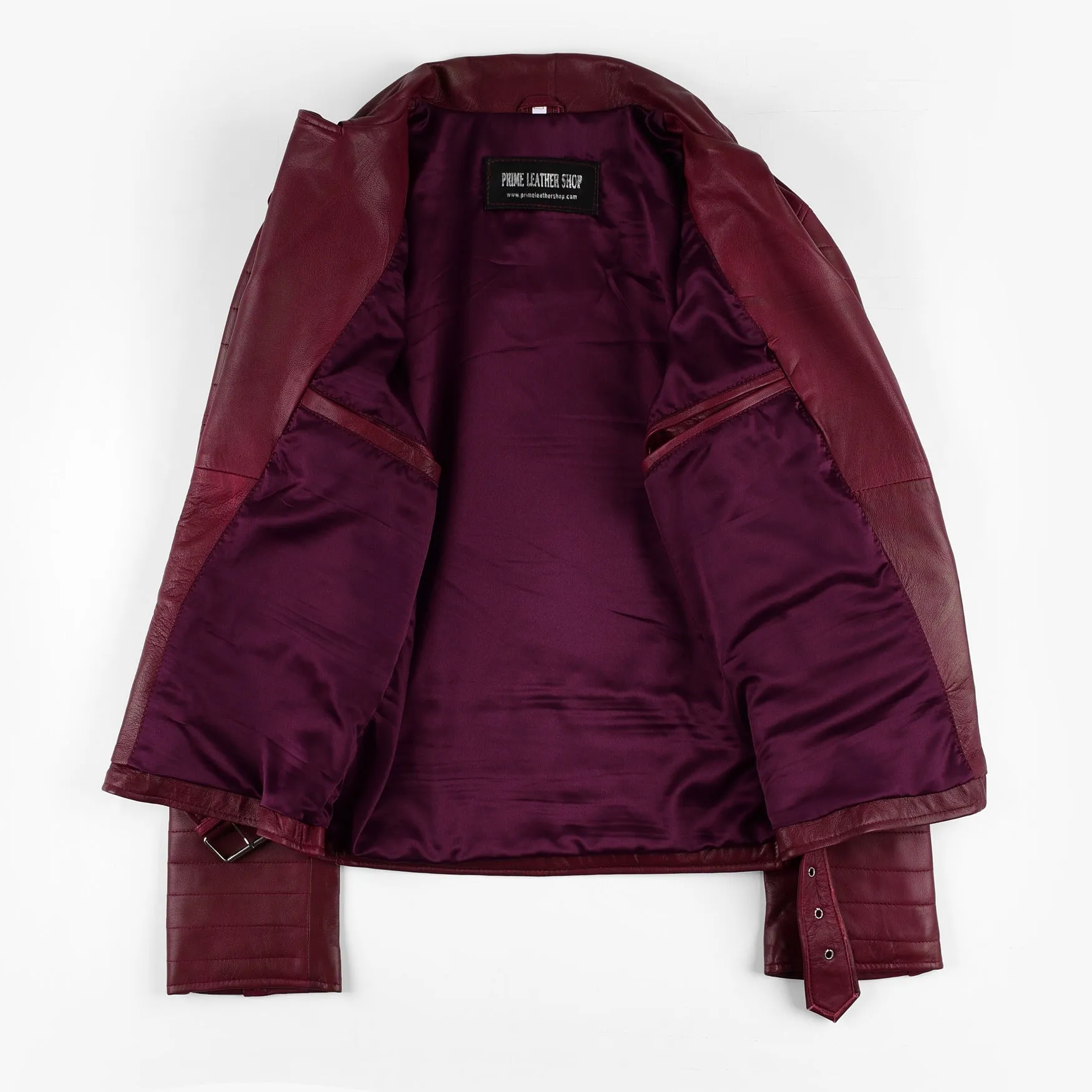 Katy Perry Biker Leather Jacket sold by Prime Leather Shop product image thumbnail 3