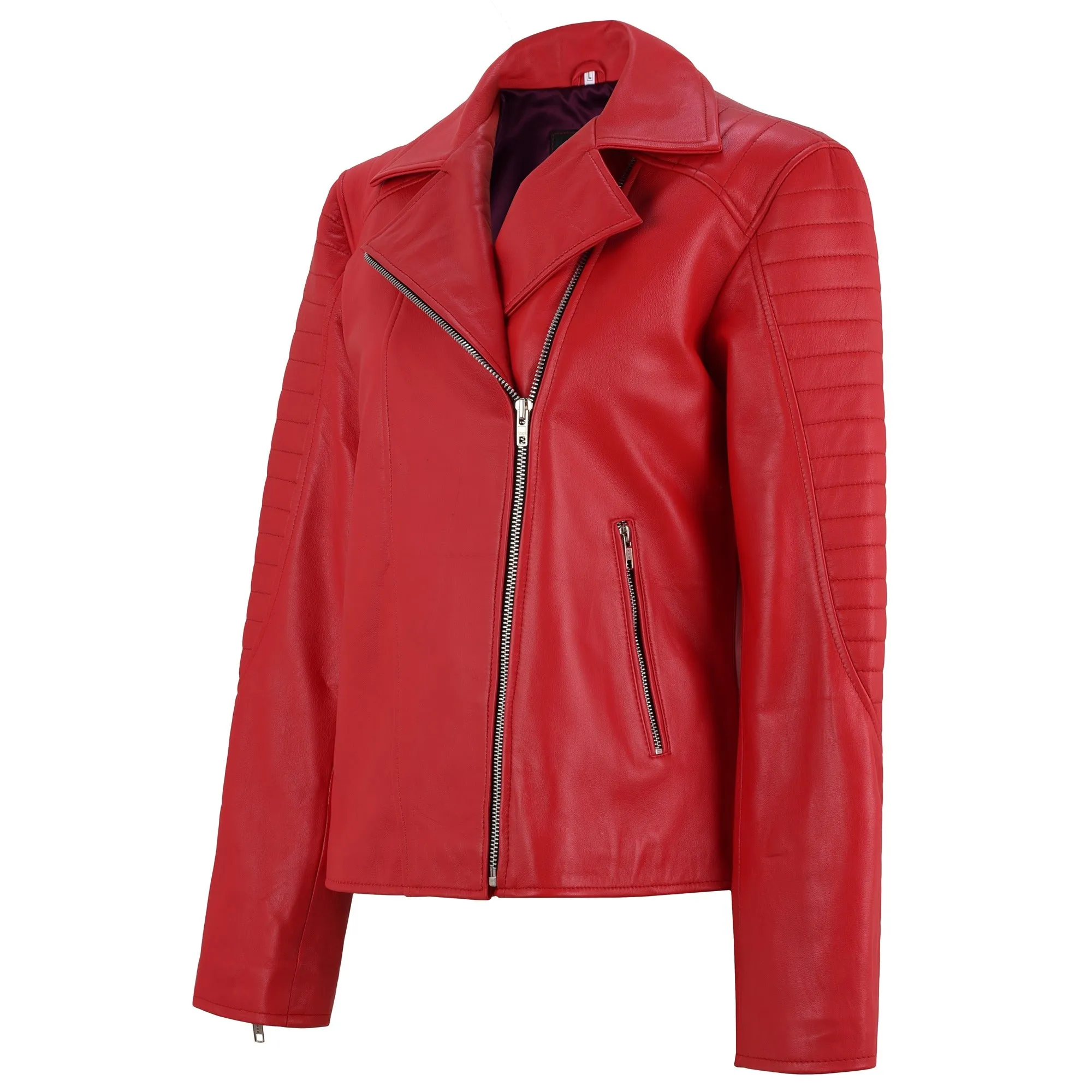 Robyn Rihanna F Biker Leather Jacket sold by Prime Leather Shop