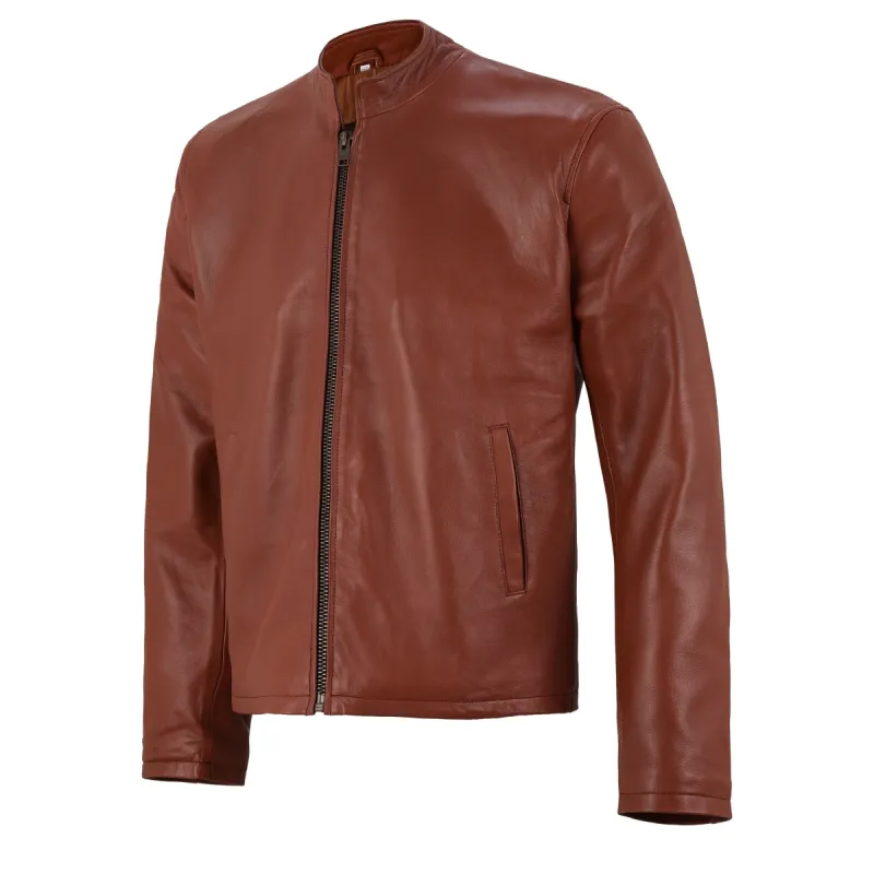 Bruce L Biker Leather Jacket sold by Prime Leather Shop