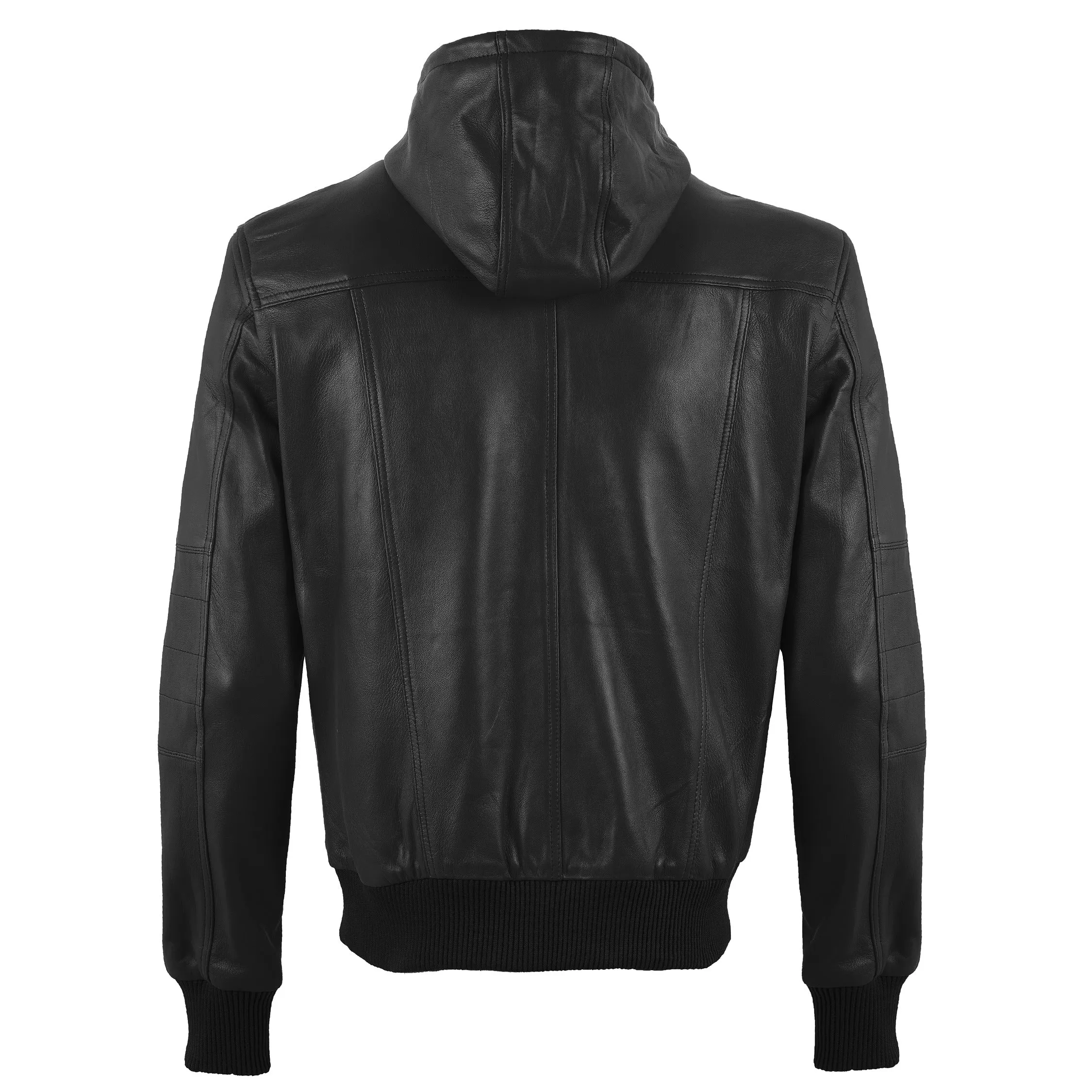 Tiger W Classic Bomber Leather Jacket sold by Prime Leather Shop product image thumbnail 3