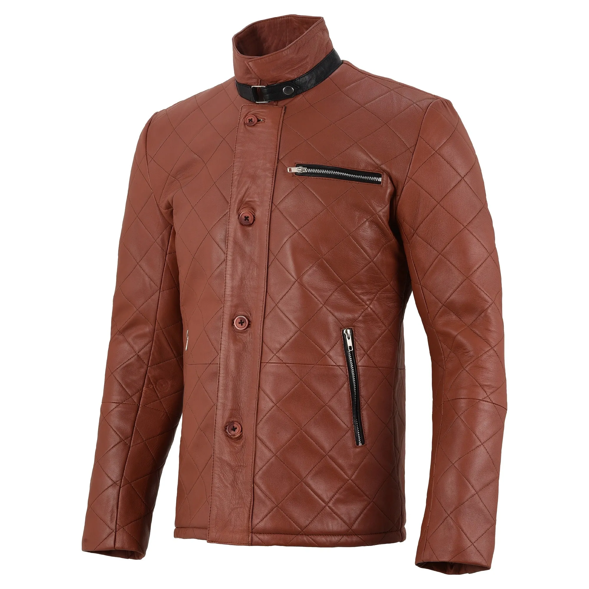 Iggy Pop Classic Bomber Leather Jacket sold by Prime Leather Shop