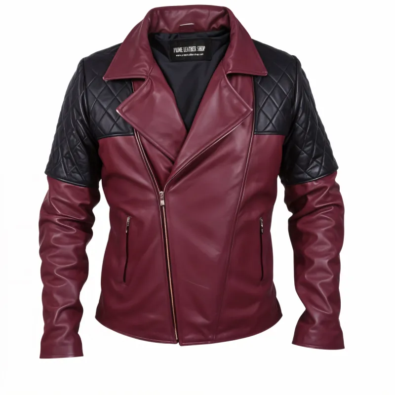 Hogan Biker Leather Jacket sold by Prime Leather Shop