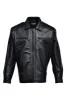 Musk Black Bomber Leather Jacket sold by Prime Leather Shop