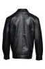 Musk Black Bomber Leather Jacket sold by Prime Leather Shop