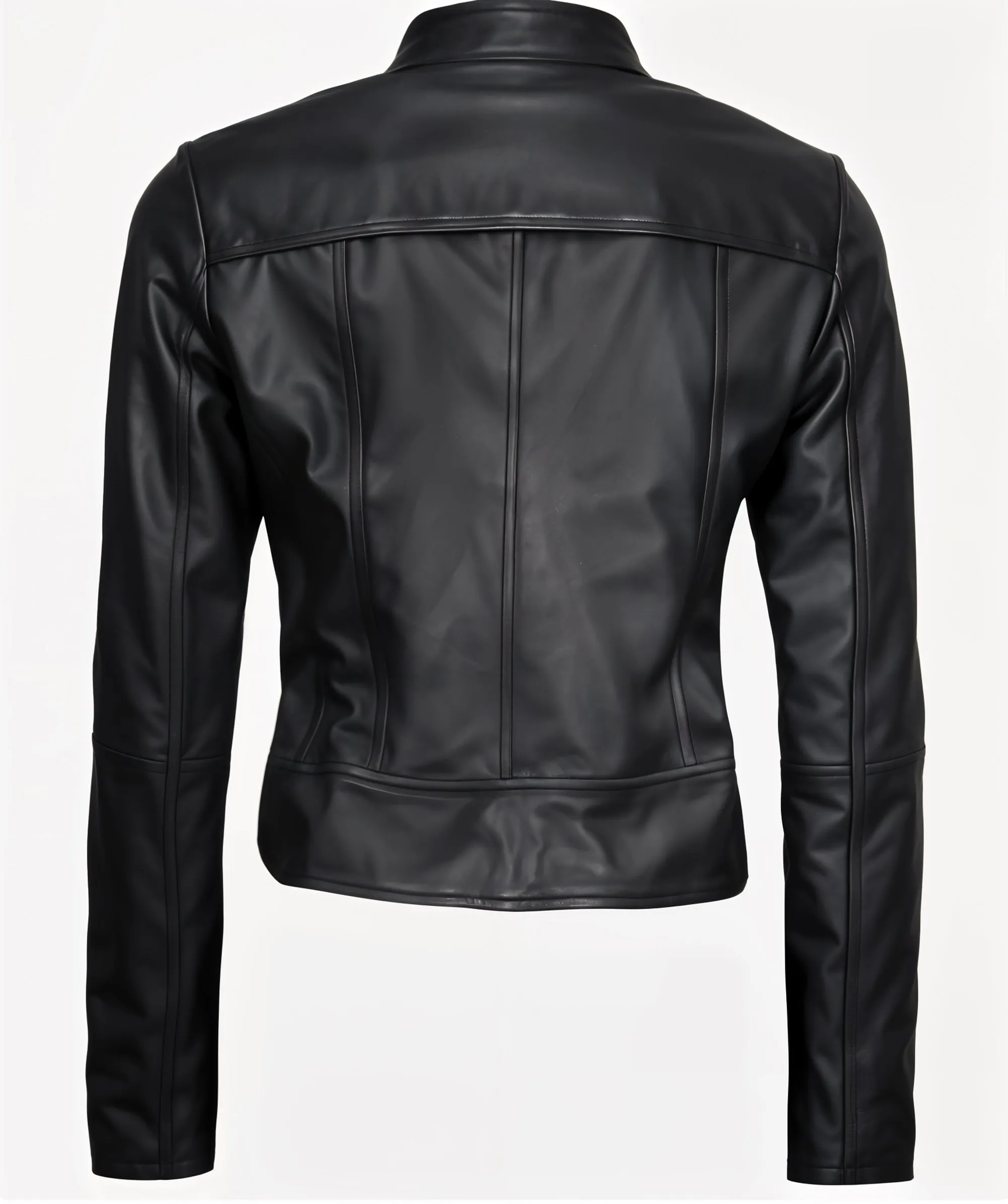 Women's Everyday Leather Jacket sold by Prime Leather Shop product image thumbnail 3