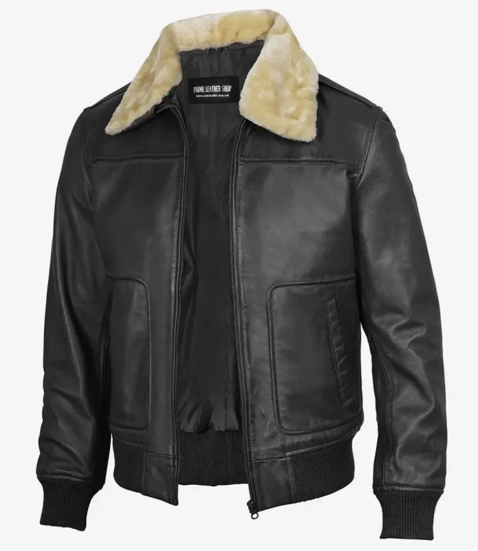 Aviator Elite B3 Shearling Bomber Jacket sold by Prime Leather Shop