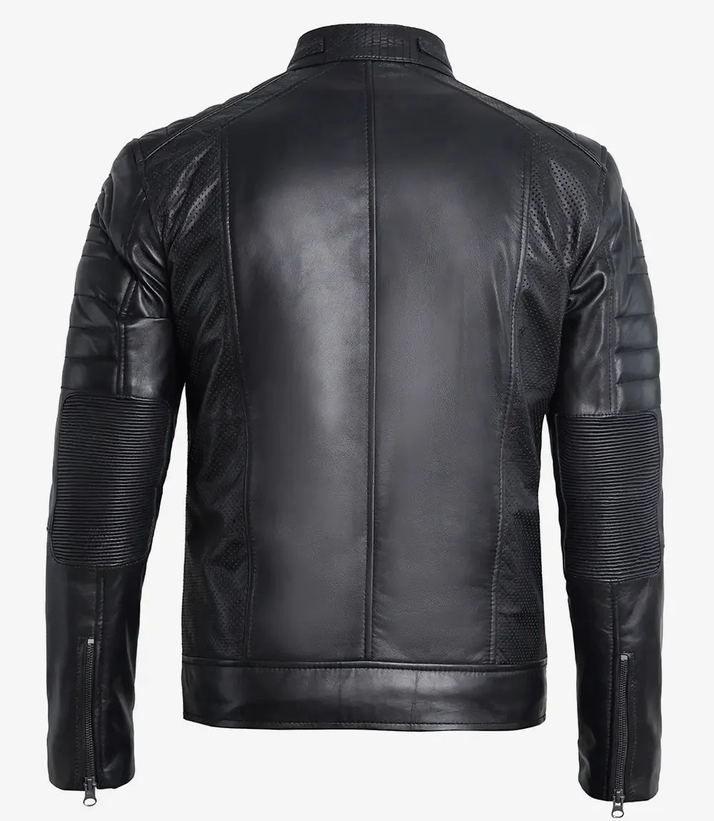 Ultimate Black Leather Jacket - Primeleathershop sold by Prime Leather Shop product image thumbnail 5