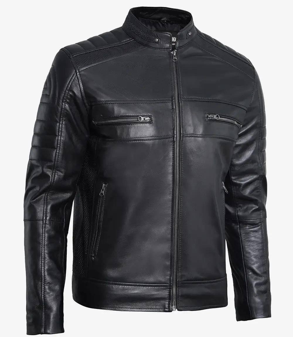 Ultimate Black Leather Jacket - Primeleathershop sold by Prime Leather Shop product image thumbnail 4