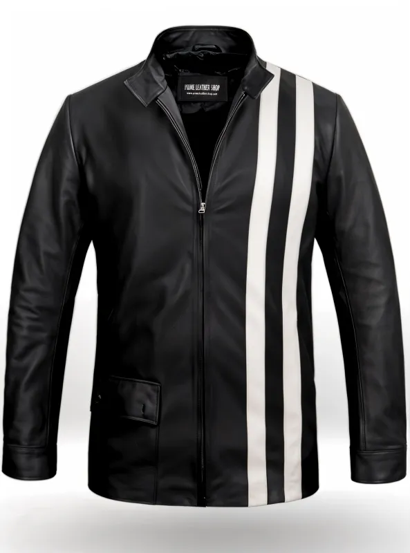 Tommy Varsity Leather Coat sold by Prime Leather Shop