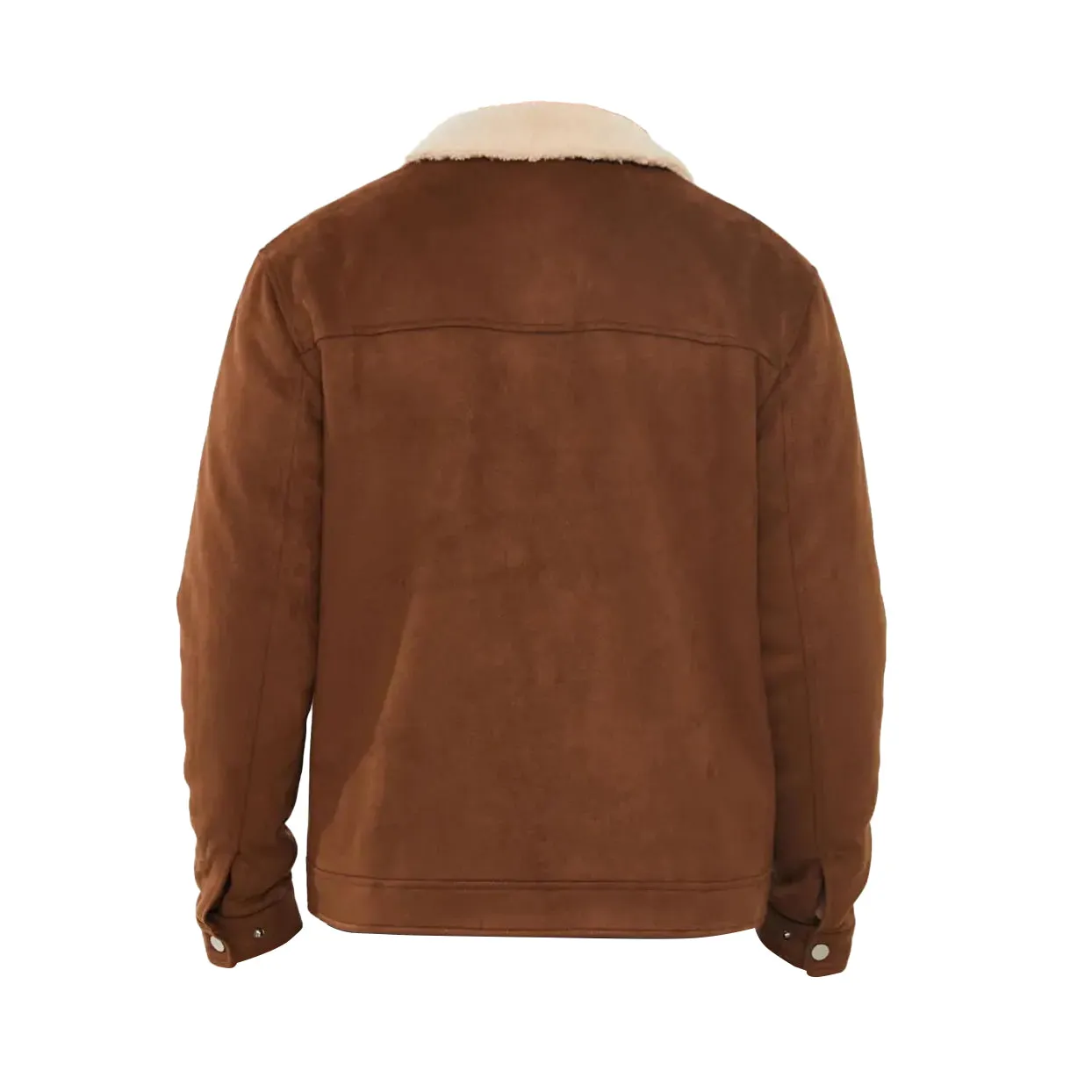 Gibson Shearling Brown Suede Jacket sold by Prime Leather Shop product image thumbnail 2