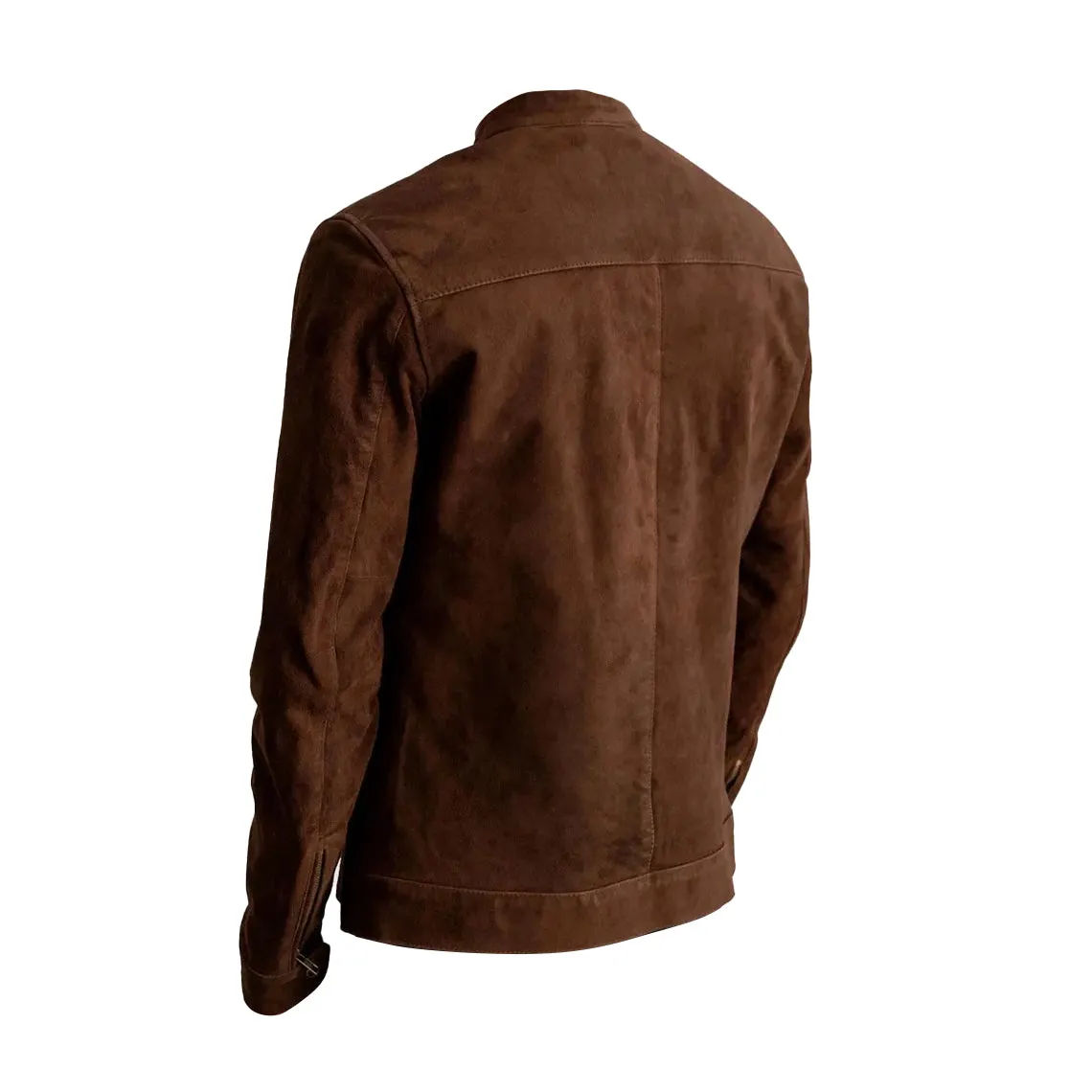 Trucker Brown Suede Jacket For Men sold by Prime Leather Shop product image thumbnail 2