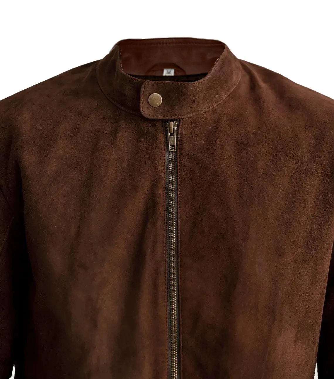 Trucker Brown Suede Jacket For Men sold by Prime Leather Shop product image thumbnail 4