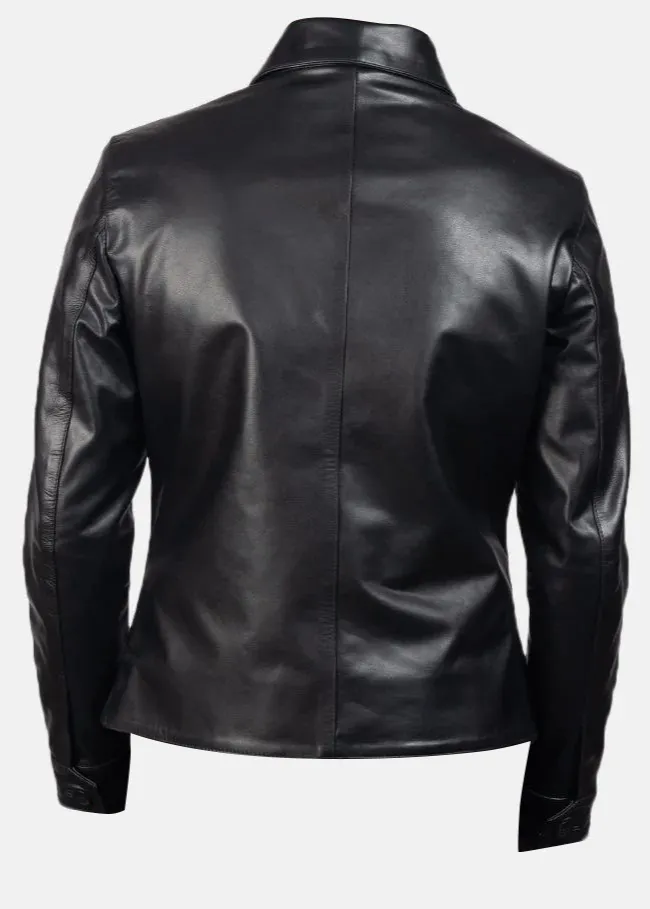 Mens Metal Hardware Biker Leather Jacket sold by Prime Leather Shop product image thumbnail 5
