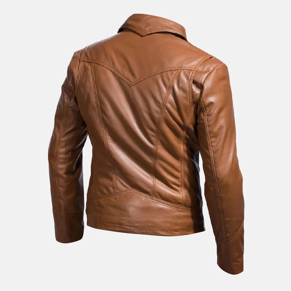 Mens Fringe Western Leather Jacket - Outback sold by Prime Leather Shop product image thumbnail 2
