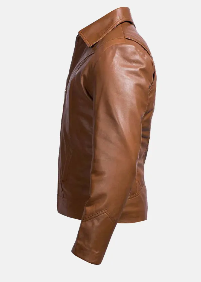 Mens Fringe Western Leather Jacket - Outback sold by Prime Leather Shop product image thumbnail 3