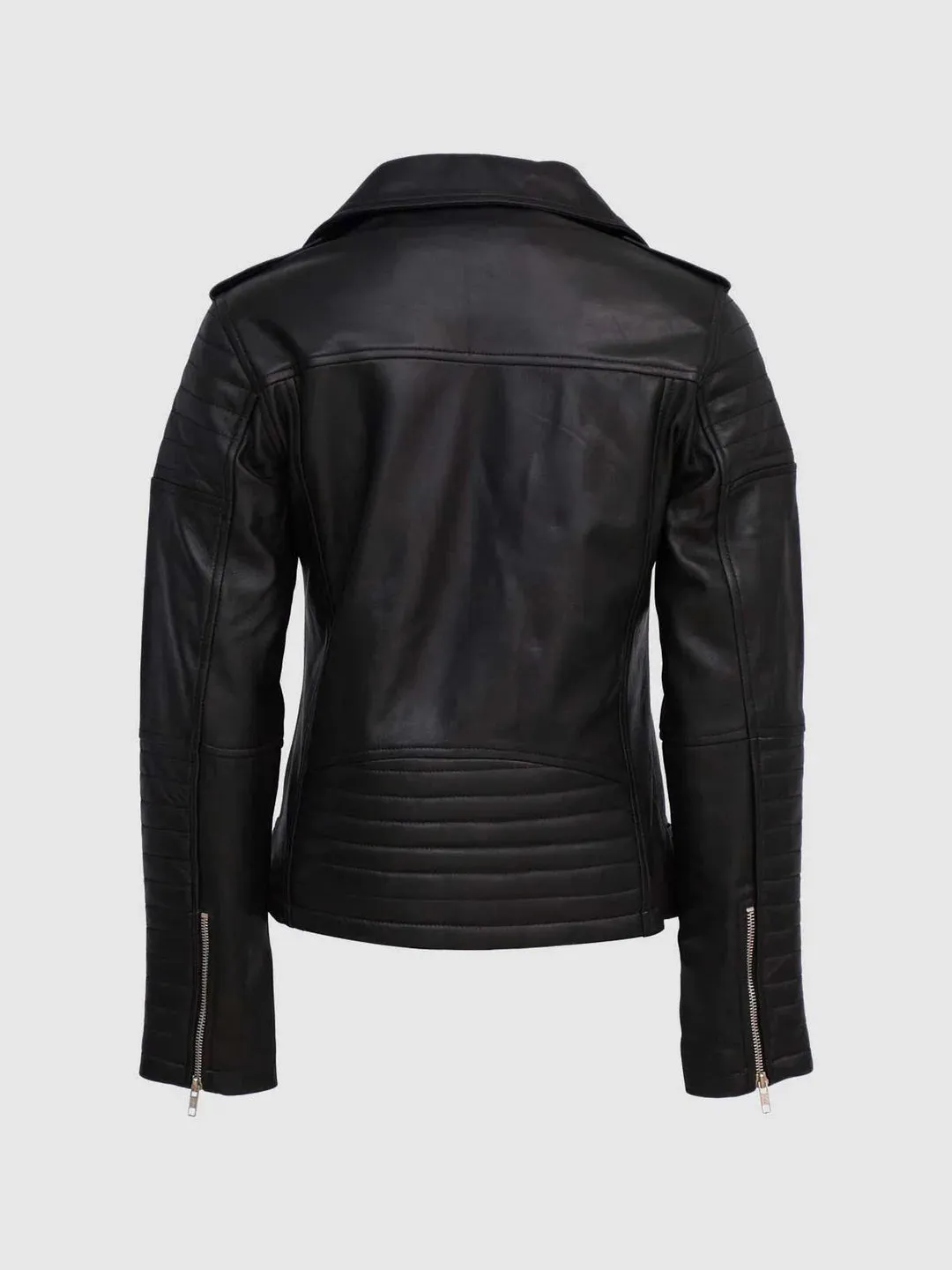 1920 Biker Leather Jacket Women sold by Prime Leather Shop product image thumbnail 2