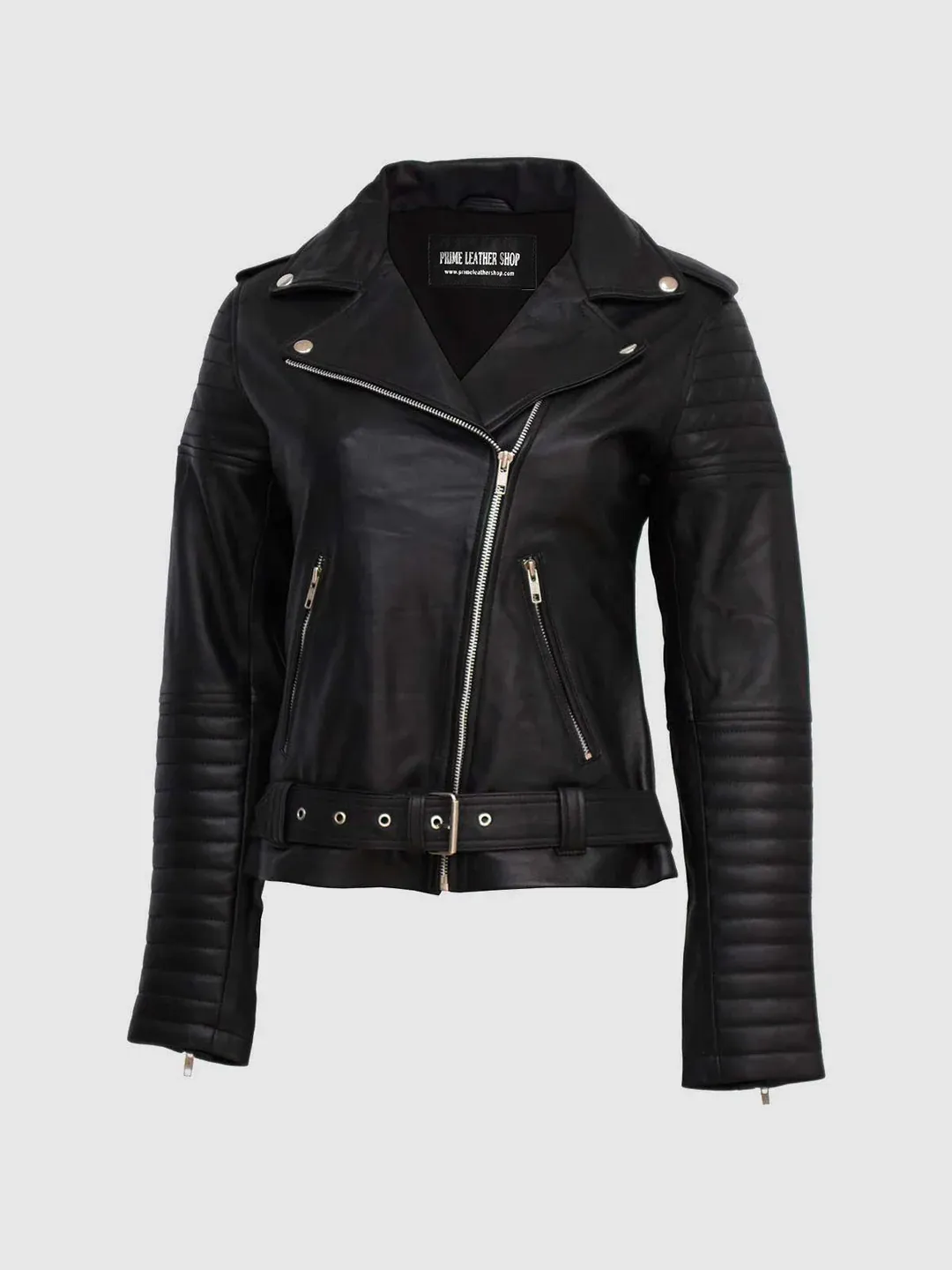1920 Biker Leather Jacket Women sold by Prime Leather Shop