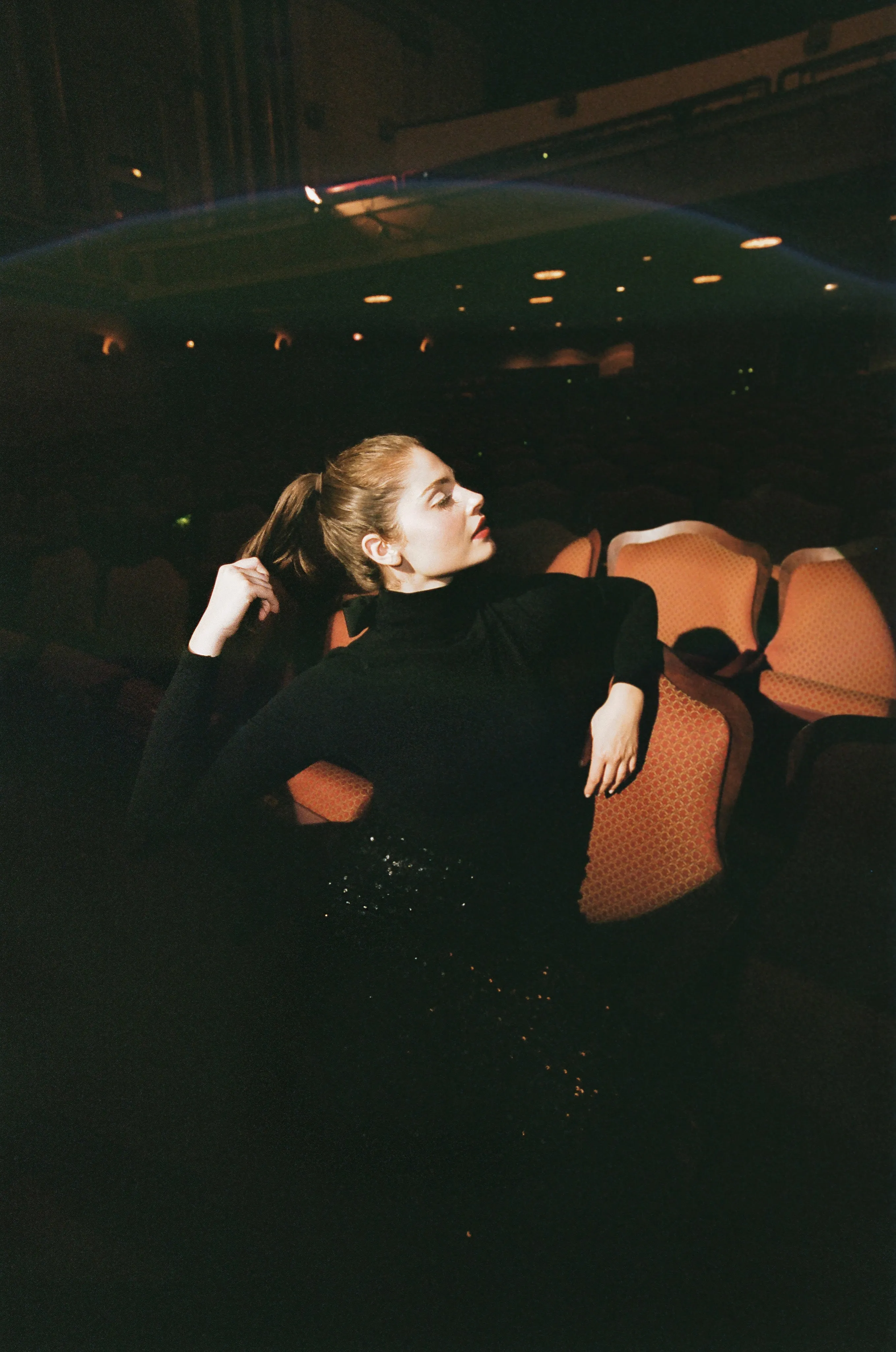 Sylvie Stretch Sequin Skirt sold by Rêveux product image thumbnail 3