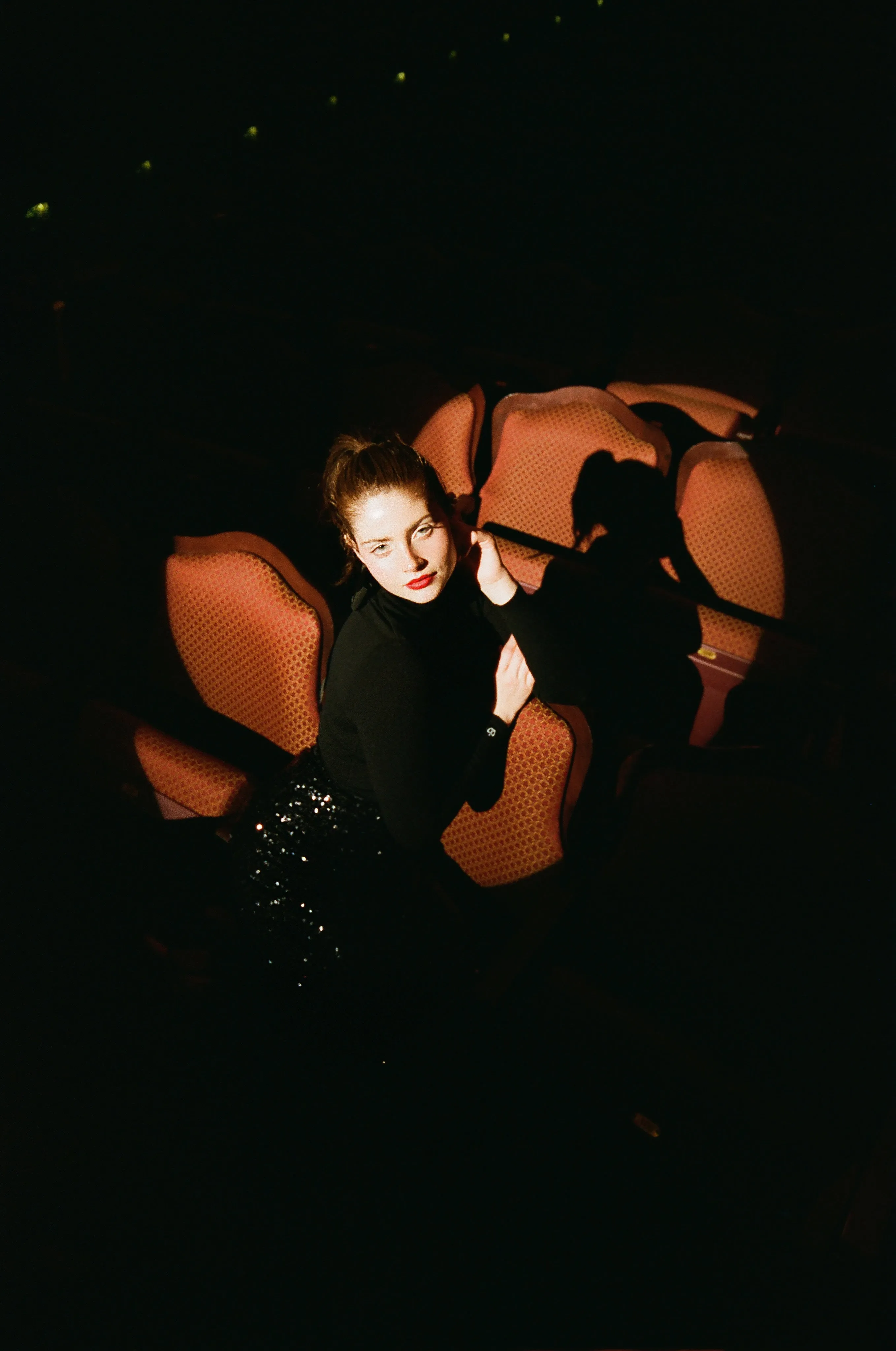 Sylvie Stretch Sequin Skirt sold by Rêveux