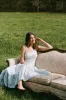 Lorraine Ruffle Midi Dress sold by Rêveux