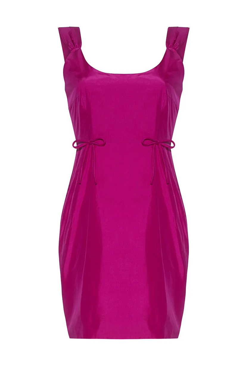 Cosette Silk Taffeta Bow Dress sold by Rêveux