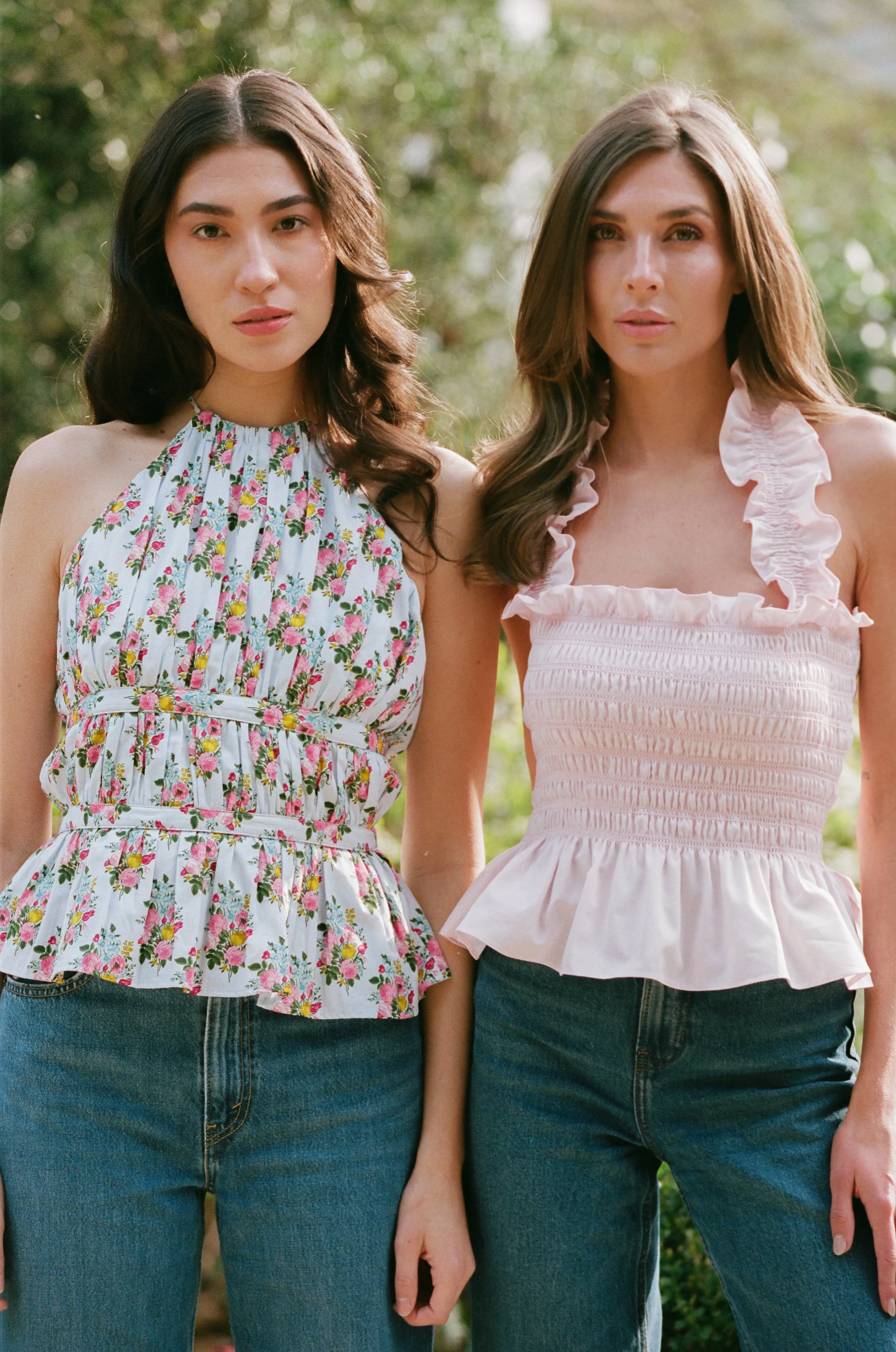 Diane Ruched Halter Top sold by Rêveux product image thumbnail 4