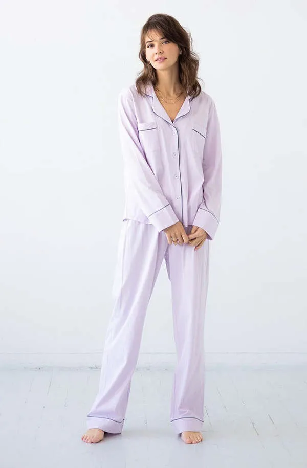 Classic Pajamas in Pima Cotton sold by Salua Lingerie product image thumbnail 3