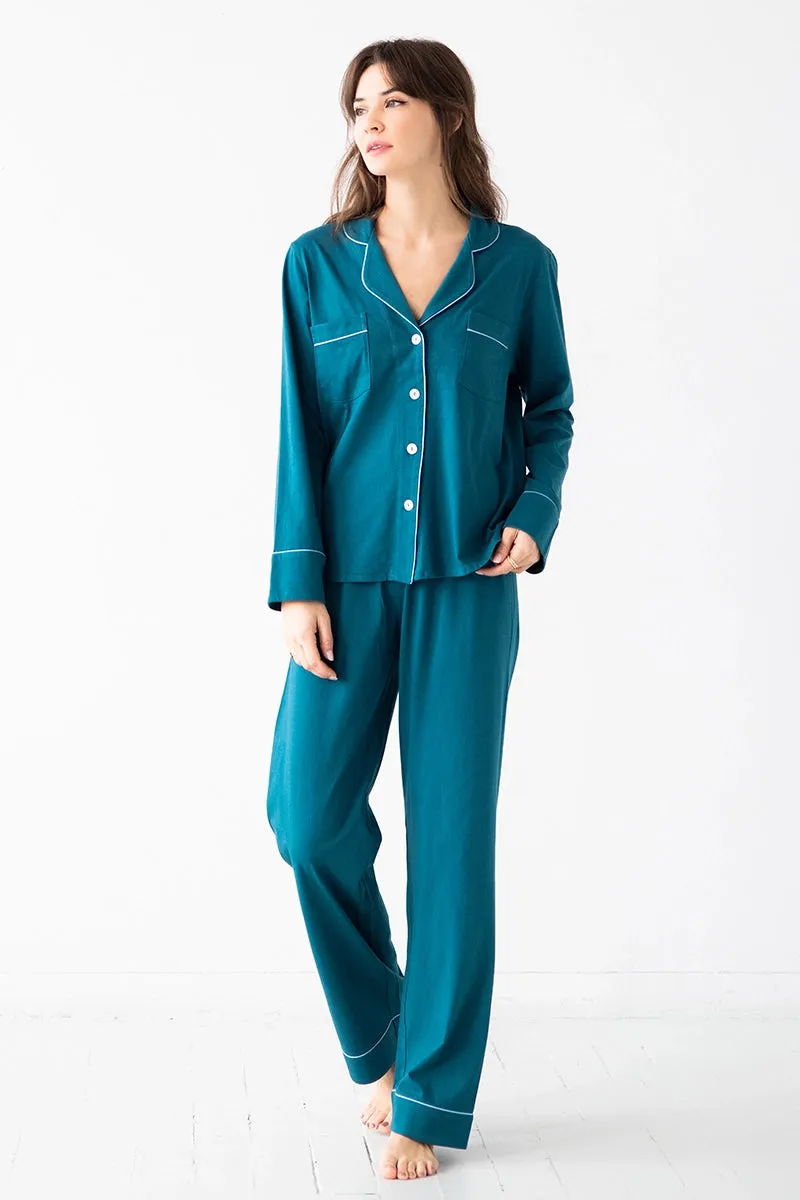 Classic Pajamas in Pima Cotton sold by Salua Lingerie product image thumbnail 5