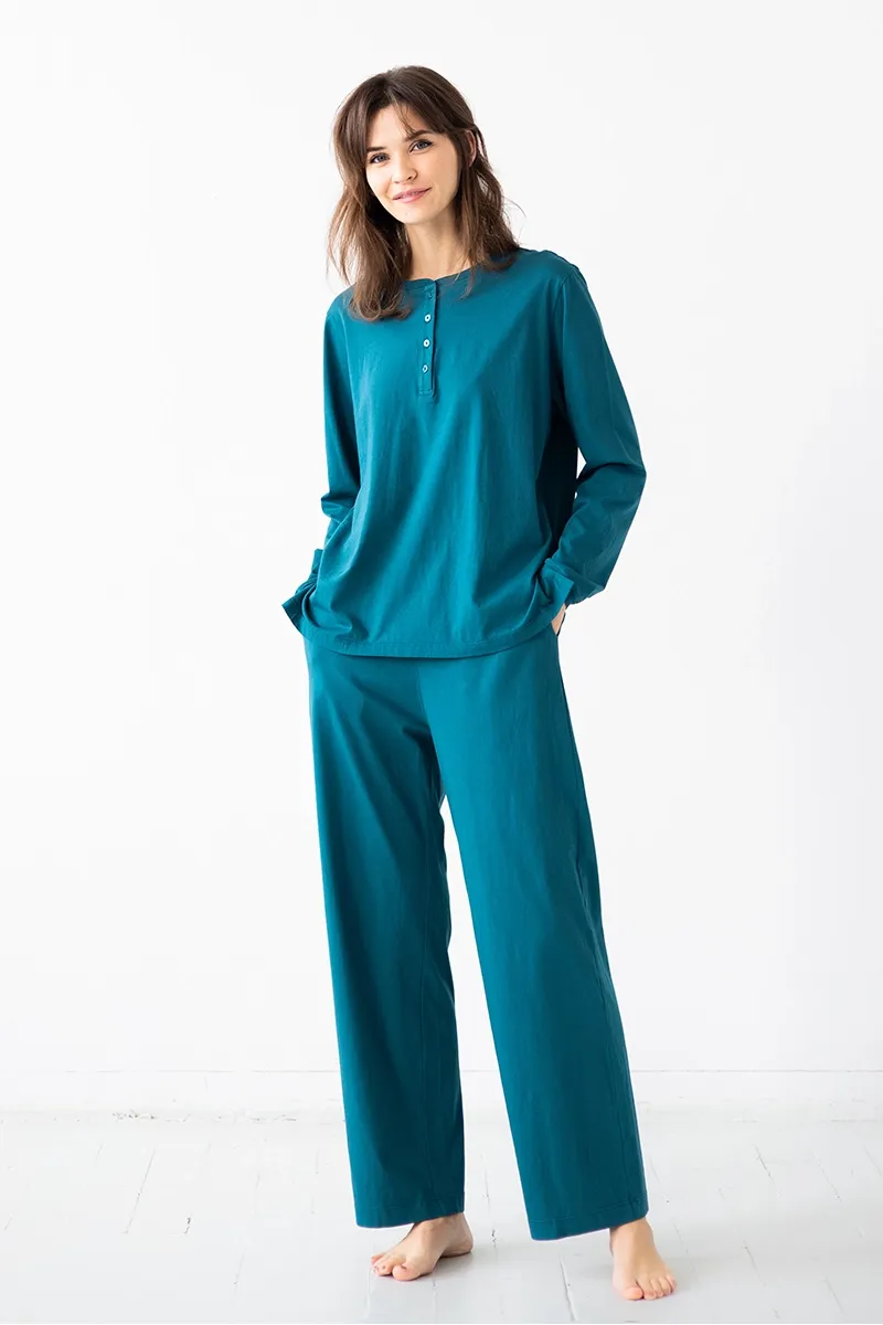 Pima Cotton Henley sold by Salua Lingerie product image thumbnail 4