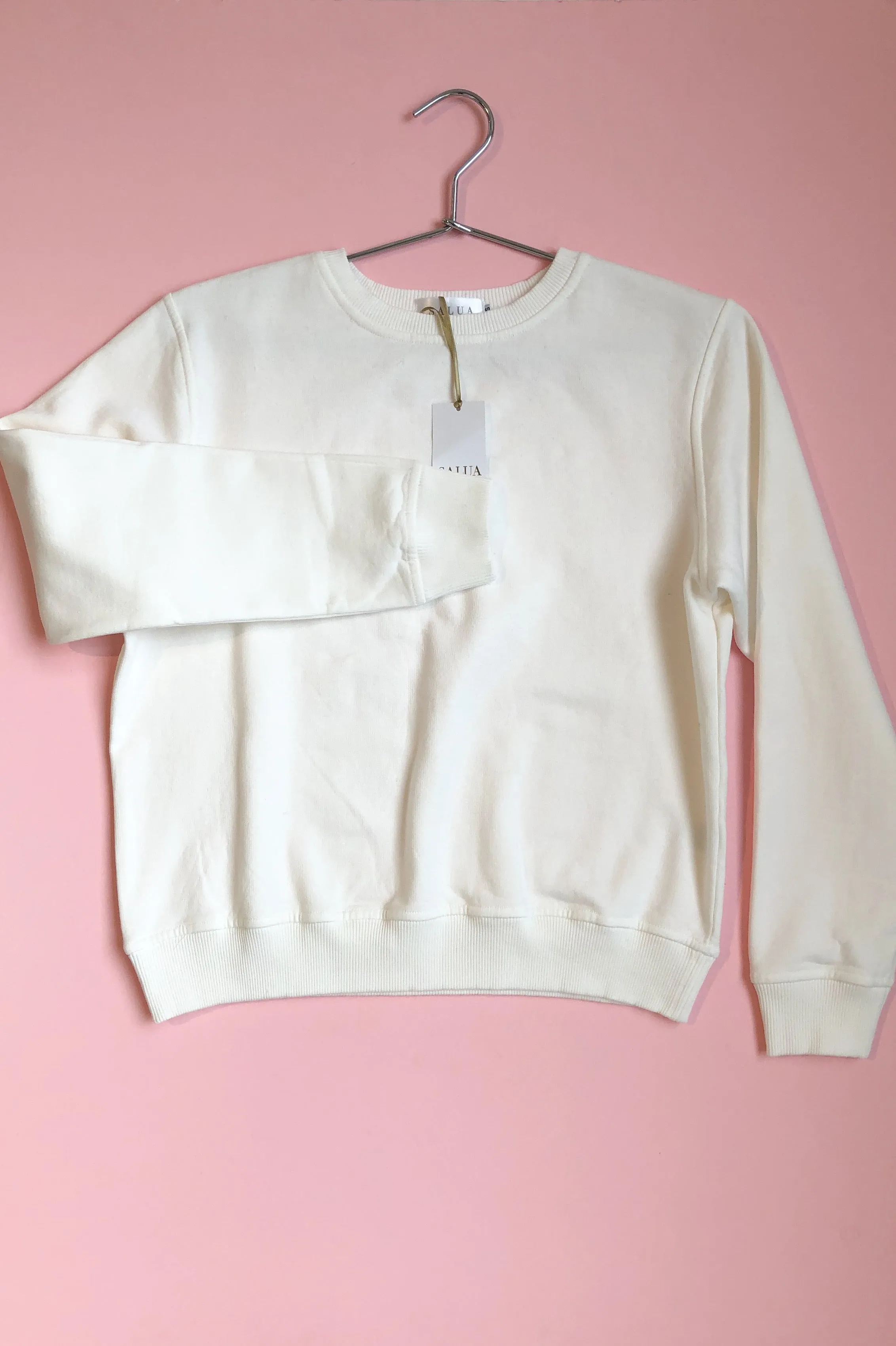 Pima Cotton Sweatshirt sold by Salua Lingerie product image thumbnail 2