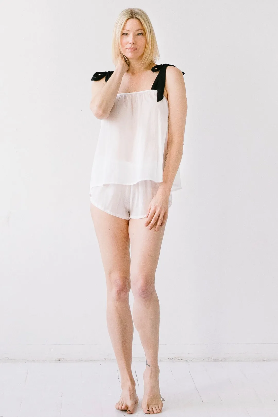 Cotton Voile Shorties sold by Salua Lingerie