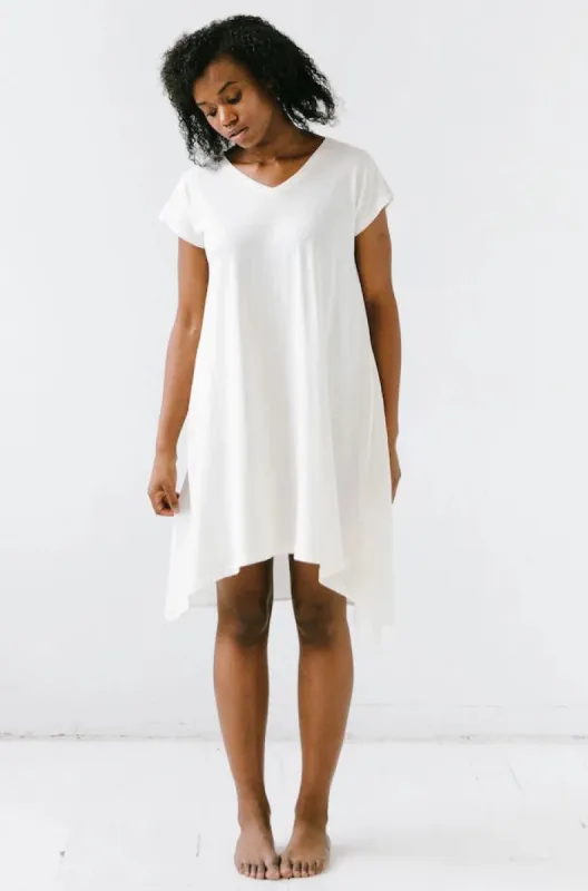 Salua Cap Sleeve Nightgown sold by Salua Lingerie
