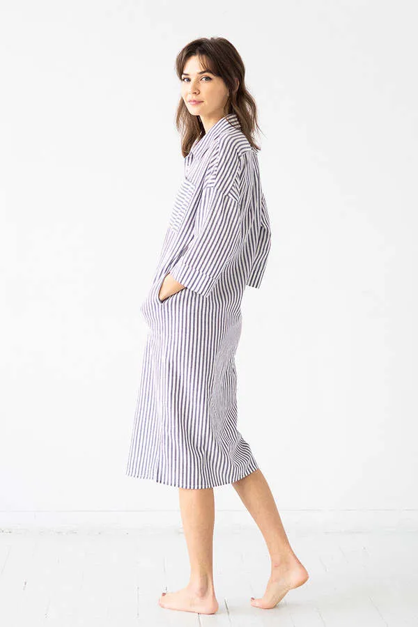 Oversized Button Down Long Shirt sold by Salua Lingerie product image thumbnail 3