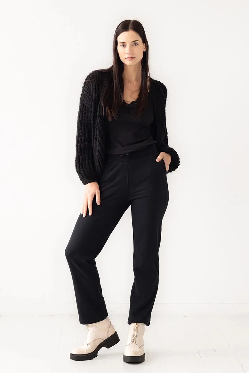 Alpaca Brioche Cardigan Black by Maiami sold by Salua Lingerie product image thumbnail 2