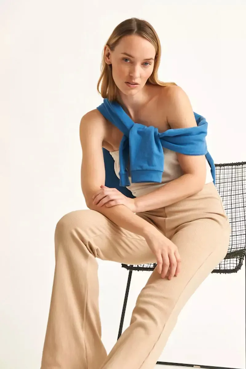 Evette Half Zip Pullover by Skin sold by Salua Lingerie