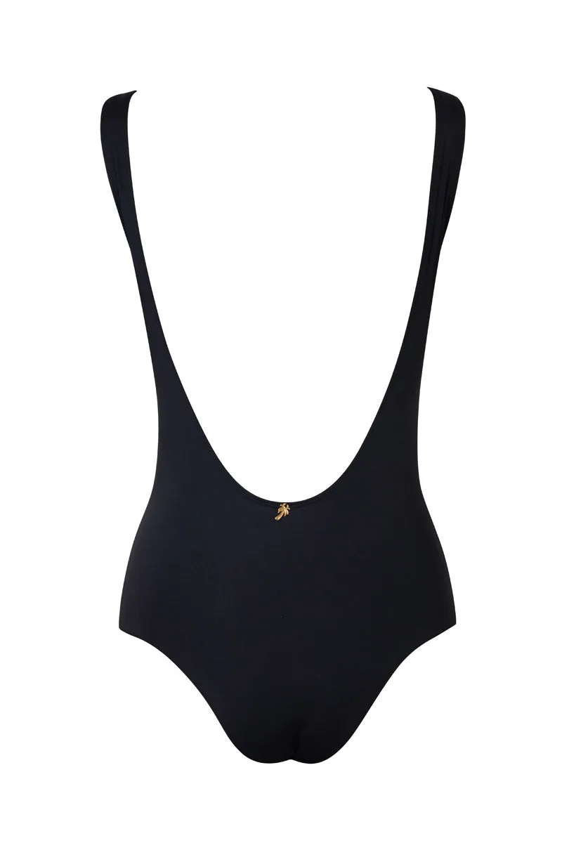 Trinidad One piece Black Palmeras Bordado by Verdelimon sold by Salua Lingerie product image thumbnail 4